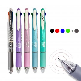 Custom Imprinted 5 In 1 Multicolor Ballpoint Pens