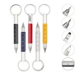 Custom Engraved Multi-function Ballpoint Pen with Screwdriver Ruler