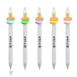Click Pen w Brush Custom Imprinted