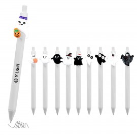 Logo Branded Halloweeen Ghost Click Pen