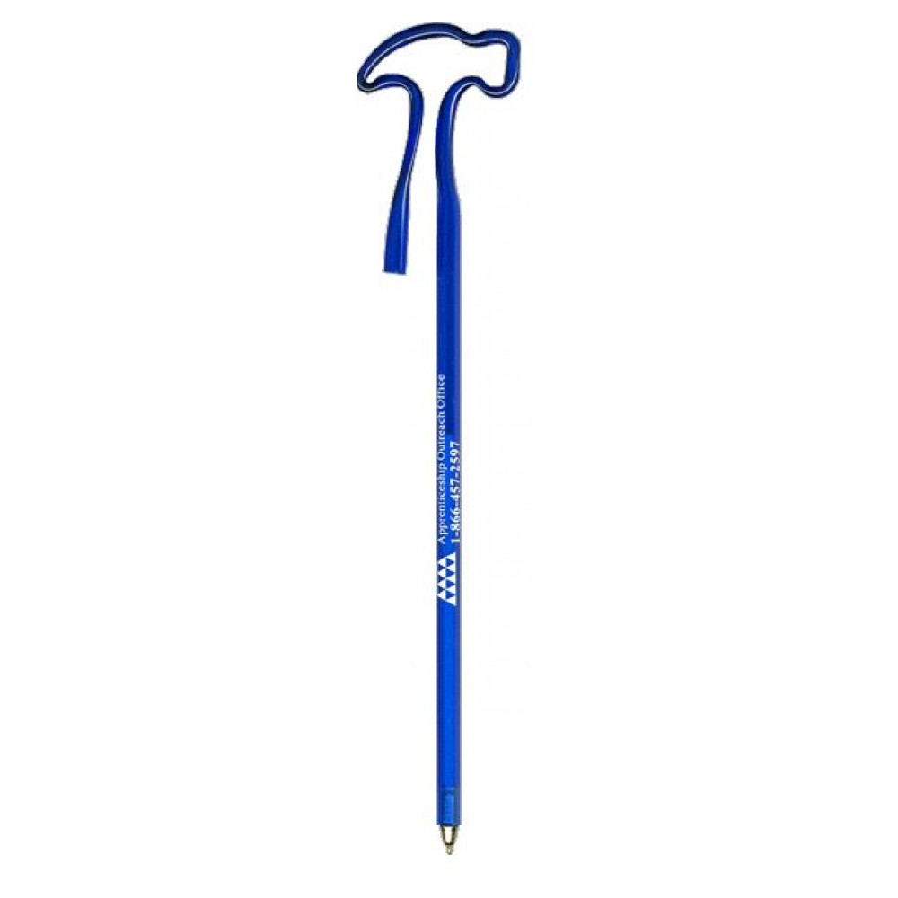 Custom Engraved Hammer Inkbend Standard, Bent Pen Custom Engraved Hammer Inkbend Standard, Bent Pen