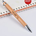 Logo Branded Bamboo Pen