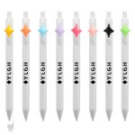 Custom Imprinted Click Pen w/ Sky Star