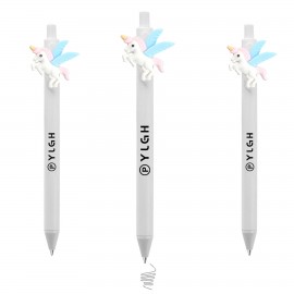 Custom Imprinted Click Activated Pen With Flying Horse  Custom Imprinted Click Activated Pen With Flying Horse
