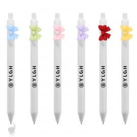 Custom Engraved Bow Tie Click Activated Pen