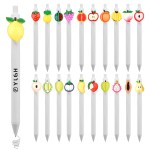 Custom Imprinted Click Activated Pen With Multi Fruits Piece