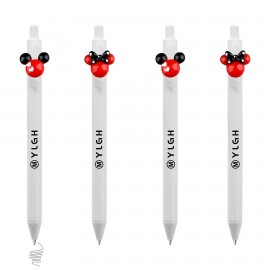 Custom Engraved Click Activated Pen With Mouse Ear