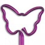 Butterfly 1 Inkbend Standard, Bent Pen Custom Imprinted