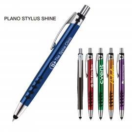 Plano Stylus Shine Pen Logo Branded  Plano Stylus Shine Pen Logo Branded