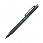 Custom Engraved Plath Metal Pen - Green