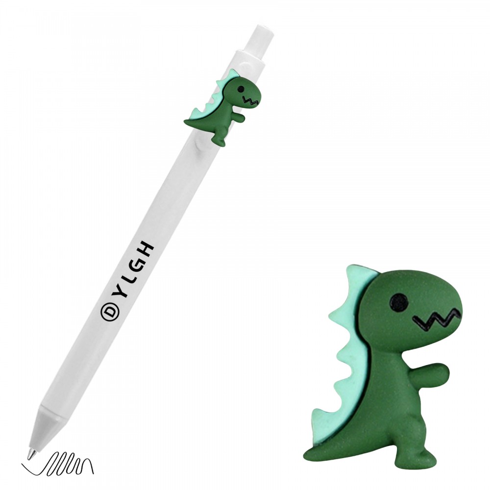 Click Pen w/ Dinosaur Custom Engraved