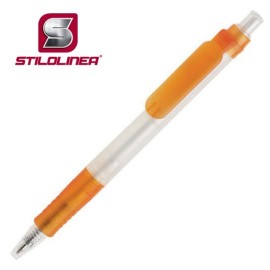Eco Pen Translucent Barrel - Orange Logo Branded  Eco Pen Translucent Barrel - Orange Logo Branded