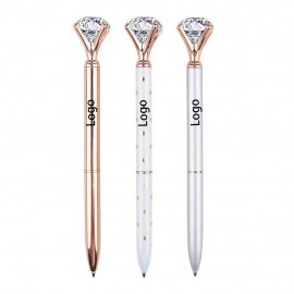 Custom Imprinted Crystal Diamond Ball Pen