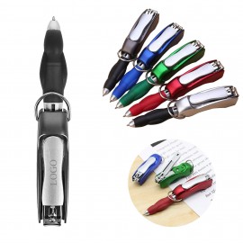 Folded Nail Clippers Ballpoint Pen Logo Branded  Folded Nail Clippers Ballpoint Pen Logo Branded