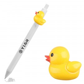 Custom Imprinted Click Activated Pen with Duck