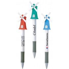 Windmill Top Ballpoint Pen With Comfort Grip Custom Engraved  Windmill Top Ballpoint Pen With Comfort Grip Custom Engraved