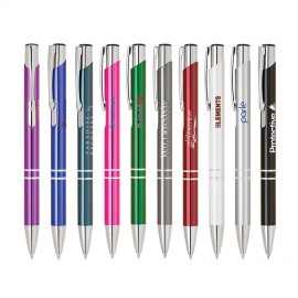 Ramsey Click Action Aluminum Pen Custom Imprinted