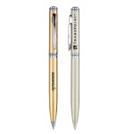 Logo Branded Bacchus Satin Ballpoint Pen