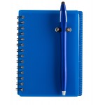 Logo Branded Ultra Notes Translucent PVC Cover w/ Spiral Bound Journal Book
