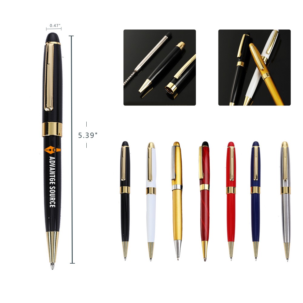 Custom Engraved Stainless Steel Executive Ballpoint Pen Custom Engraved Stainless Steel Executive Ballpoint Pen
