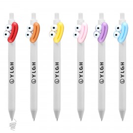 Click Pen w/ Big Lip Eyes Custom Engraved
