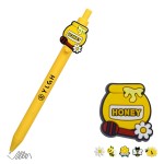 Click Pen w/ Bee Elements Custom Engraved