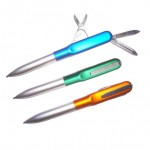 Multifunctional Ball Pen w/Folding Knives Custom Imprinted