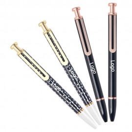 Custom Engraved Retractable Metal Ballpoint Pen  Custom Engraved Retractable Metal Ballpoint Pen