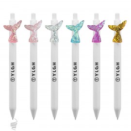 Custom Engraved Click Activated Pen With Fish Tail