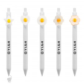 Click Pen w/ Fried Eggs Custom Engraved
