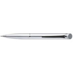 Breckenridge Ballpoint Twist Pen (Silver) Custom Engraved