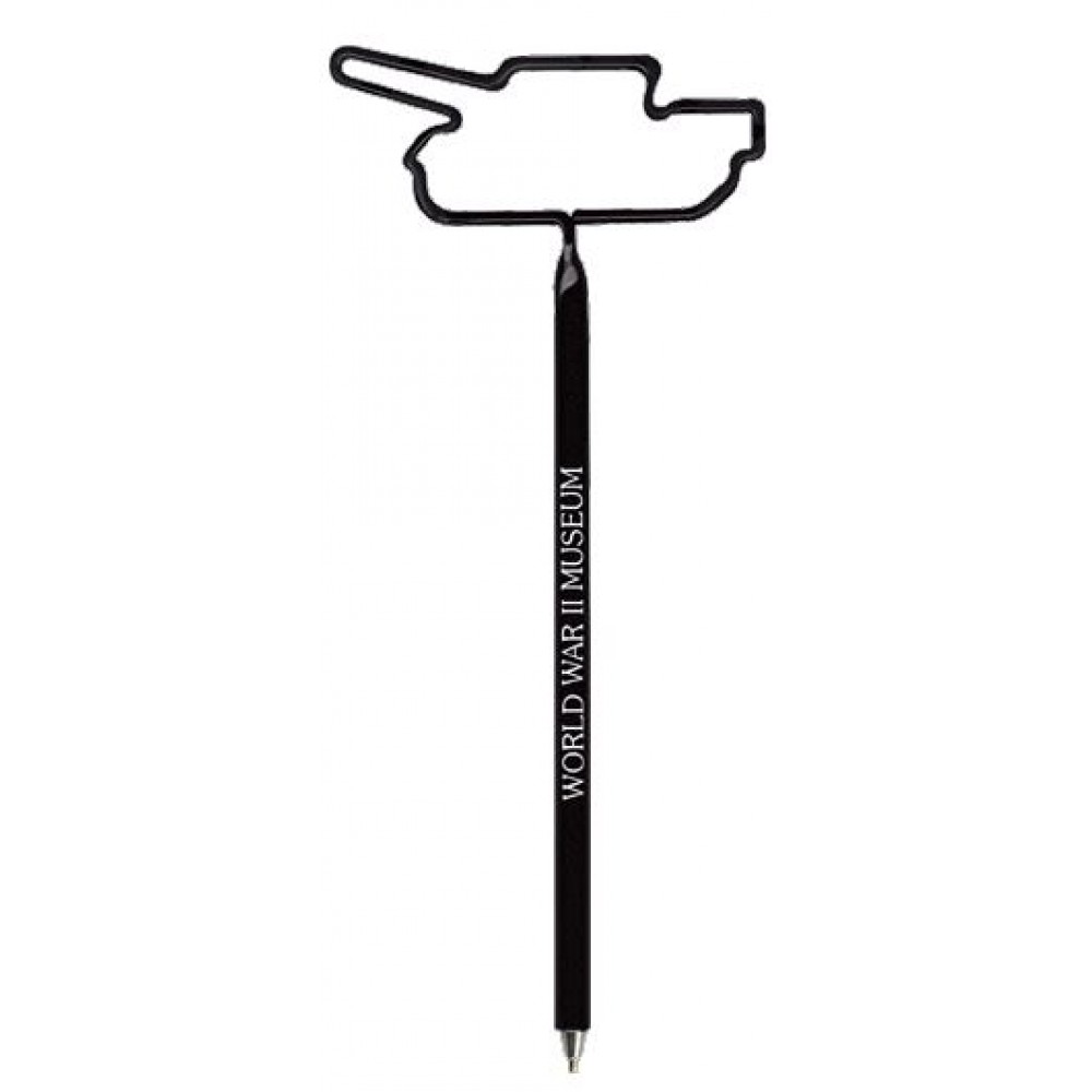 Logo Branded Tank Inkbend Standard, Bent Pen Logo Branded Tank Inkbend Standard, Bent Pen
