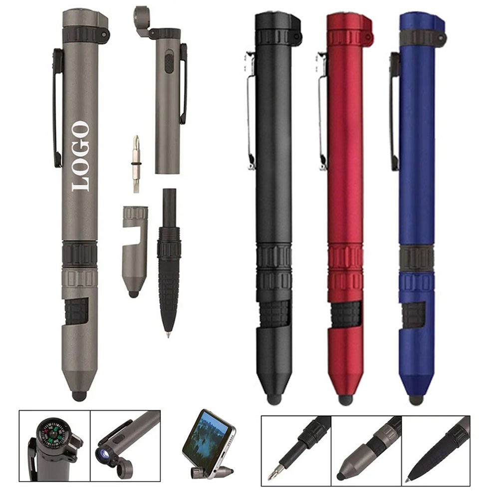 Custom Engraved 6" 1 Custom ABS Multi Functional Utility Tool Pen Custom Engraved 6" 1 Custom ABS Multi Functional Utility Tool Pen