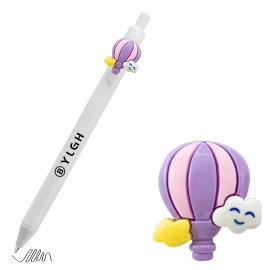 Click Pen w/ Hot Air Balloon Logo Branded