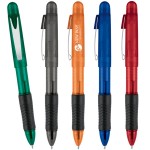 2-in-1 Trendy Translucent Ballpoint/ Mechanical Set Logo Branded