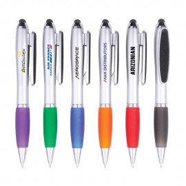 The Dorsal Stylus & Screen Cleaner Pen Custom Imprinted  The Dorsal Stylus & Screen Cleaner Pen Custom Imprinted