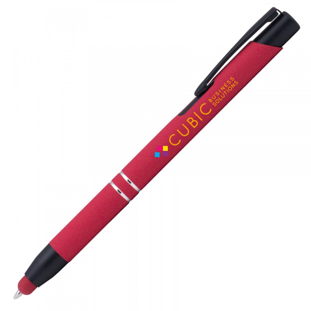 Custom Engraved Tres-Chic Softy Black Trim w/Stylus - Full Color Custom Engraved Tres-Chic Softy Black Trim w/Stylus - Full Color