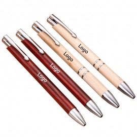 Sandalwood Ballpoint Pen Logo Branded