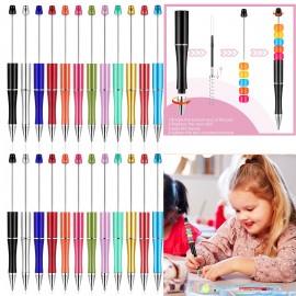 Logo Branded Plastic Beadable Pen