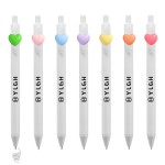 Click Pen w/ Little Heart Logo Branded