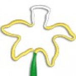 Flower Daffodil Multi-Color Inkbend Standard, Bent Pen Custom Engraved