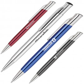 Custom Engraved Aluminum click action ballpoint pen  Custom Engraved Aluminum click action ballpoint pen
