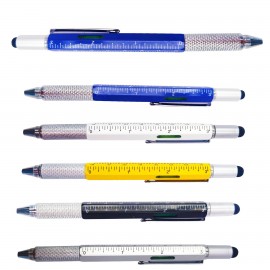 Multi Functional 6 in 1 Tool Pen Logo Branded