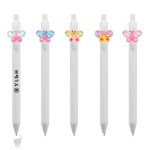 Custom Engraved Butterfly Click Activated Pen