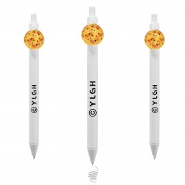 Click Pen w/ Pancake Logo Branded