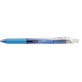 EnerGel-X Pastel Barrel Gel Ink Pen - Blue Custom Engraved