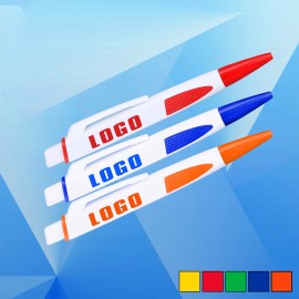 Custom Engraved Four-Sided Shaped Ballpoint Pen