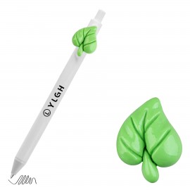 Click Pen w/ Heart Leaf Logo Branded