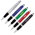 Logo Branded 2-in-1 Stylus/Ball Twist Action Pen