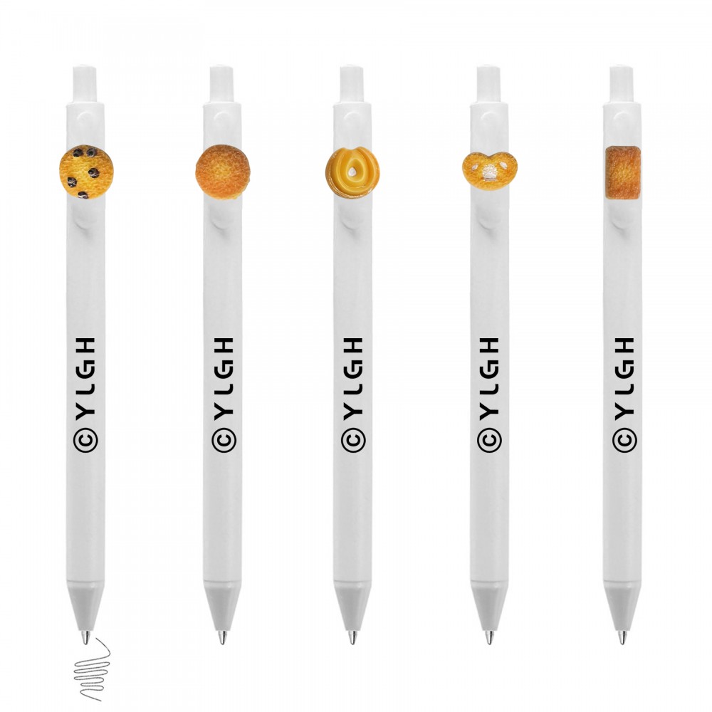 Click Pen w/ Cookie Custom Engraved